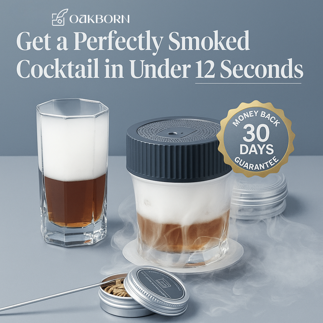 OakBorn Electric Whiskey Smoker Kit