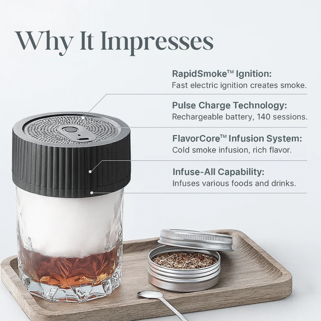 The Oakborn Smoker: Flavor in 12 Seconds